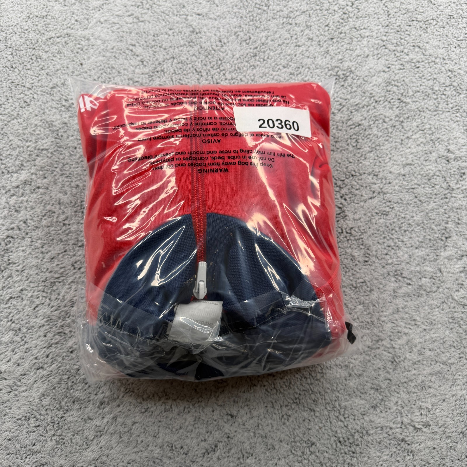FIFA World Cup England 2006 Track Jacket Mens Large Red Blue Soccer Adidas VTG