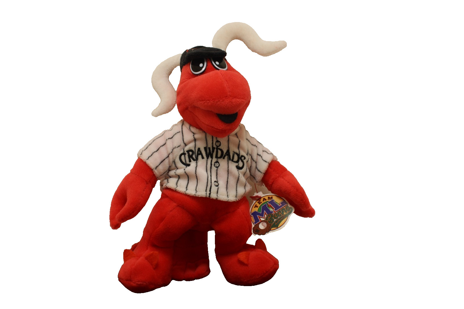 North Carolina Hickory Crawdads Mascot Conrad 10” MiLB MLB Texas Rangers