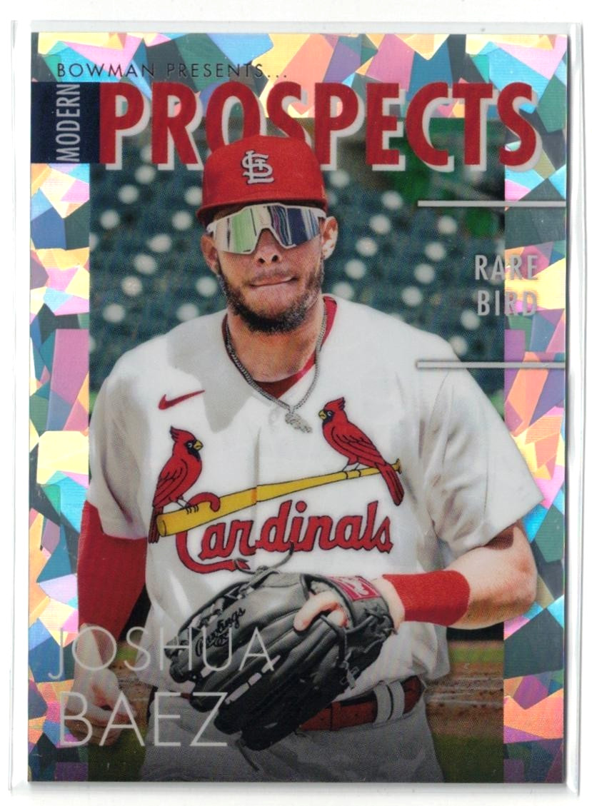 2023 Bowman Modern Prospects ATOMIC RC Joshua Baez #MP-17! Cardinals Rookie /150