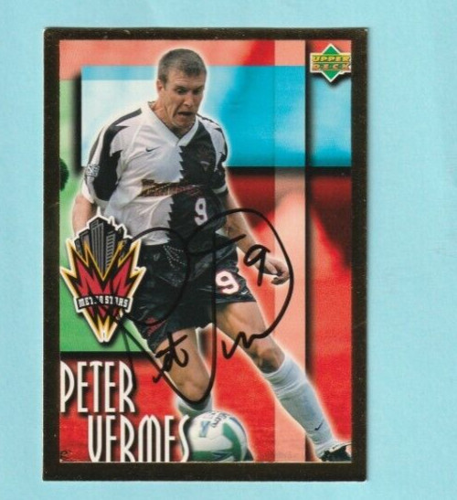1997 Upper Deck MLS soccer GOLD SET complete – Several Autographed Cards