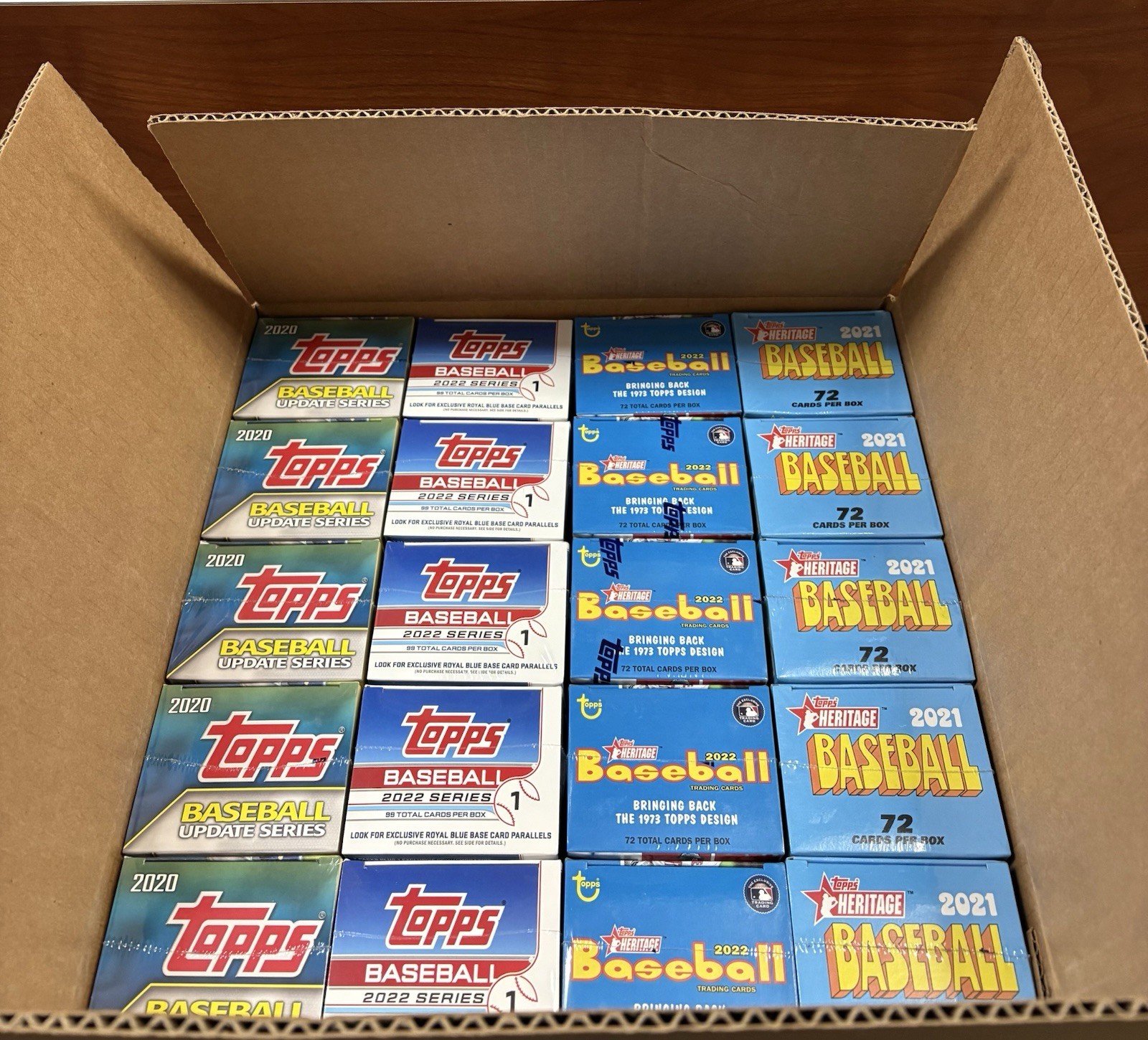 Lot of 20 Topps MLB Baseball Blaster Boxes Brand New Sealed 1710 CARDS 2020-22
