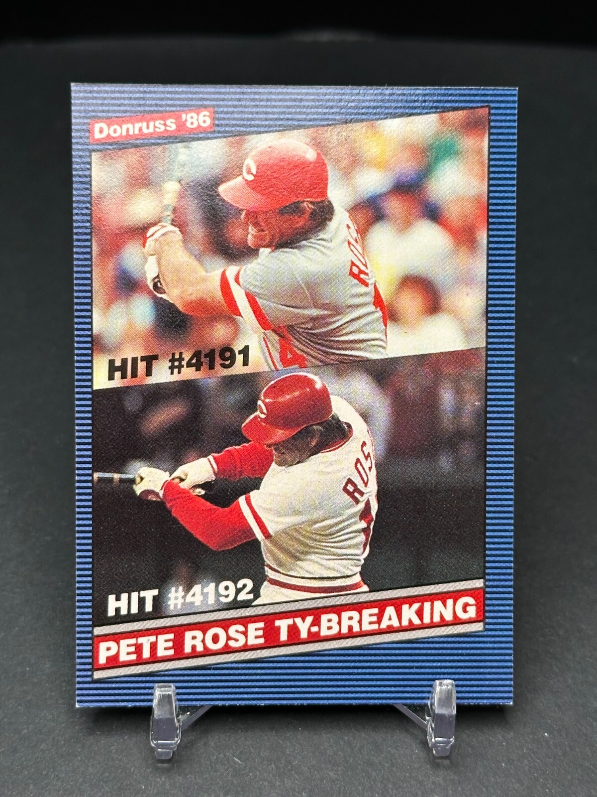 Pete Rose 1986 Donruss #644 Philadelphia Phillies Cincinnati Reds