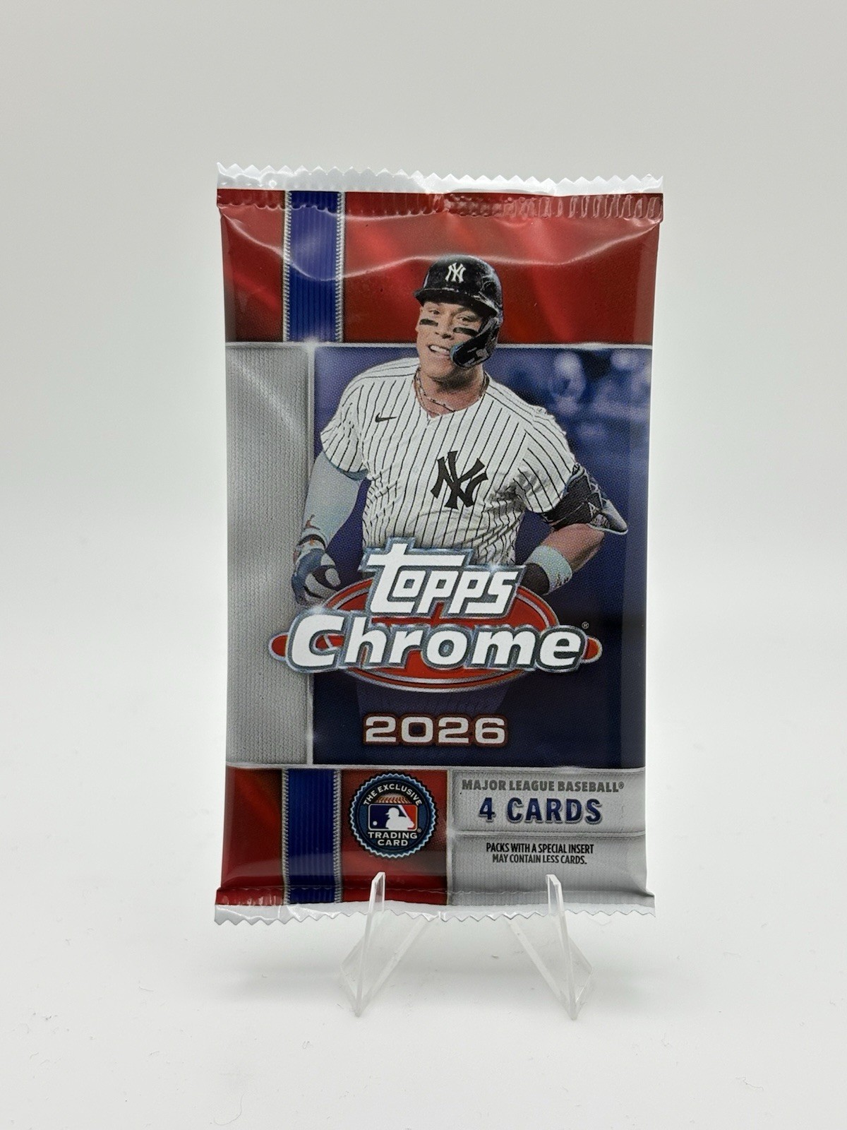 2026 Topps Chrome Blaster Value Pack – 4 Cards 1 Pack