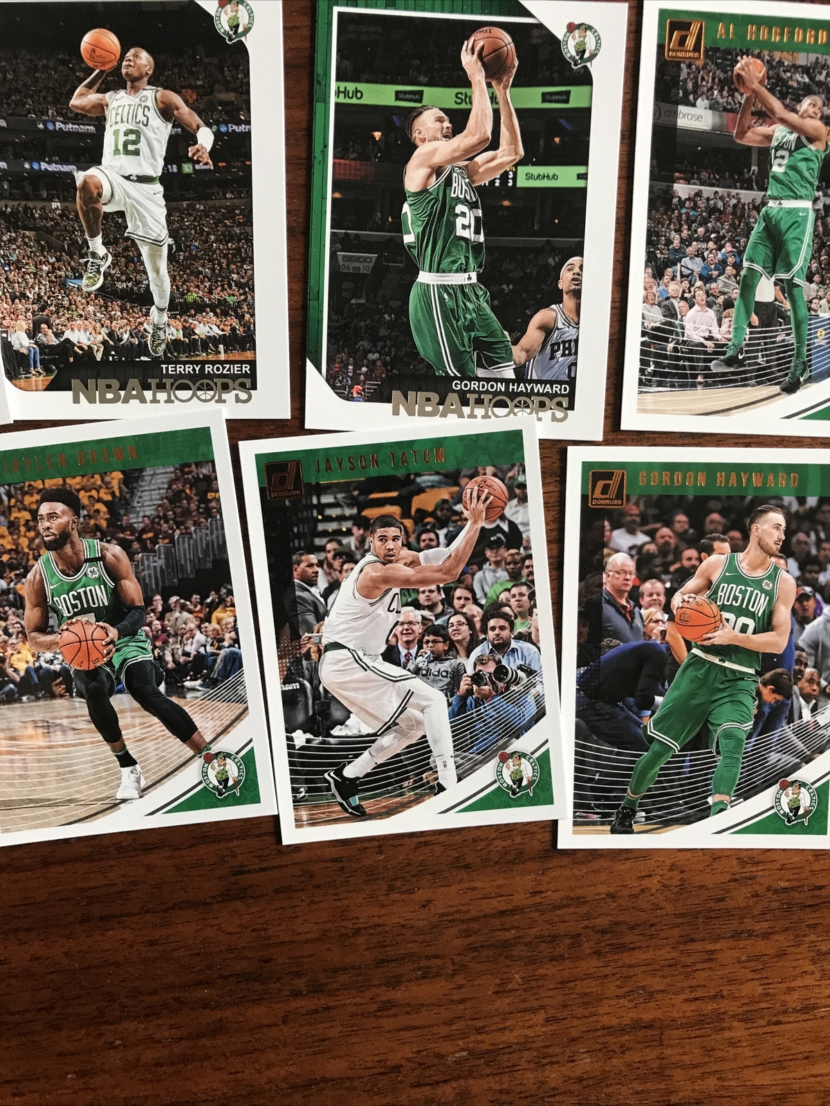 Boston Celtics Includes Tatum, Brown, Hayward, Russell, Bird, Pierce Option #1