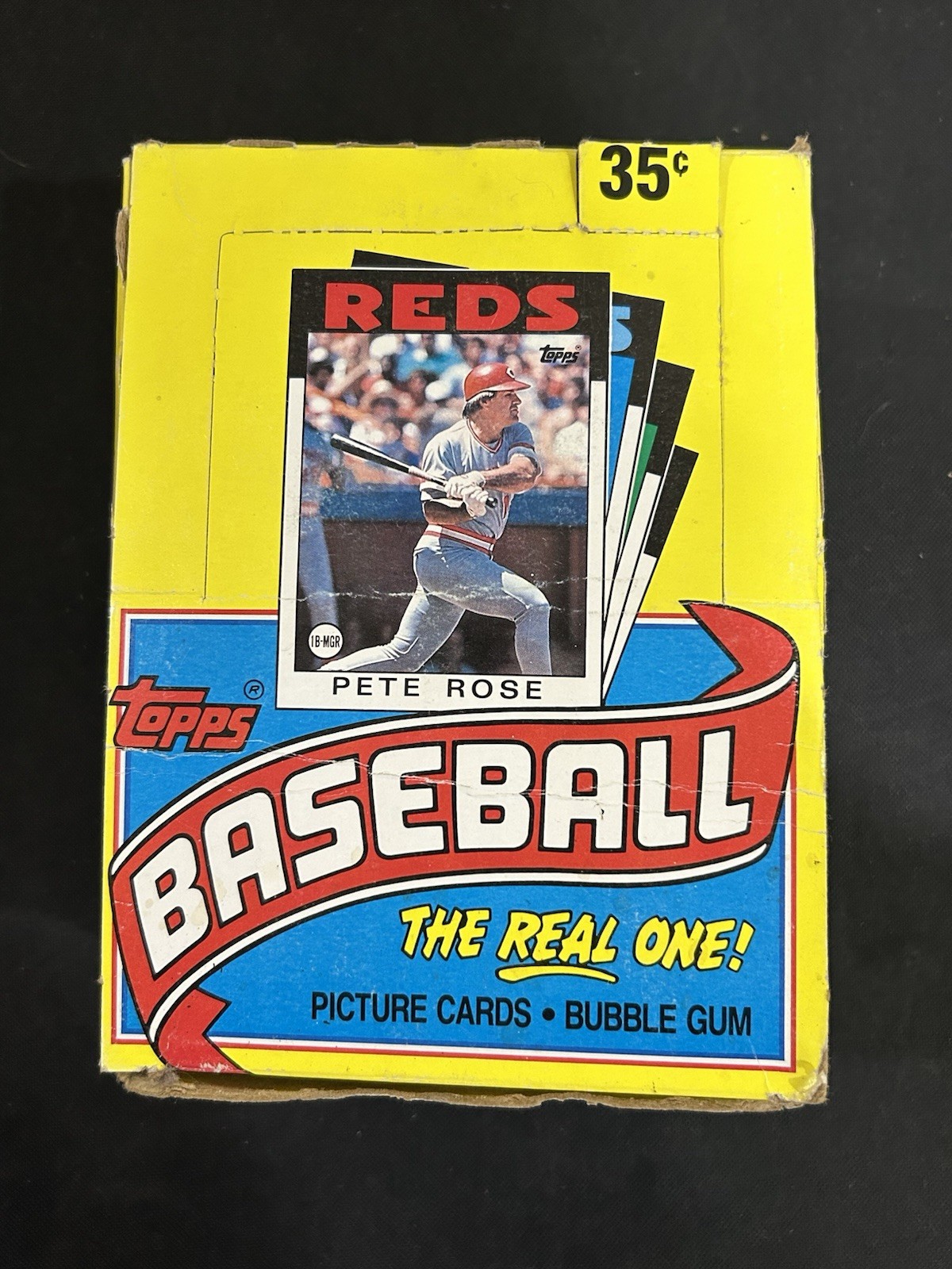 1986 Topps Baseball Wax Box 36 Sealed Packs