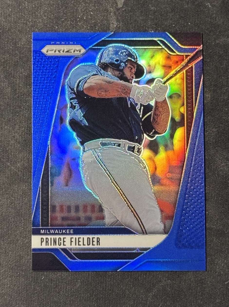 2025 Panini Prizm – Prince Fielder, Prince Fielder #59 Blue Prizm /199
