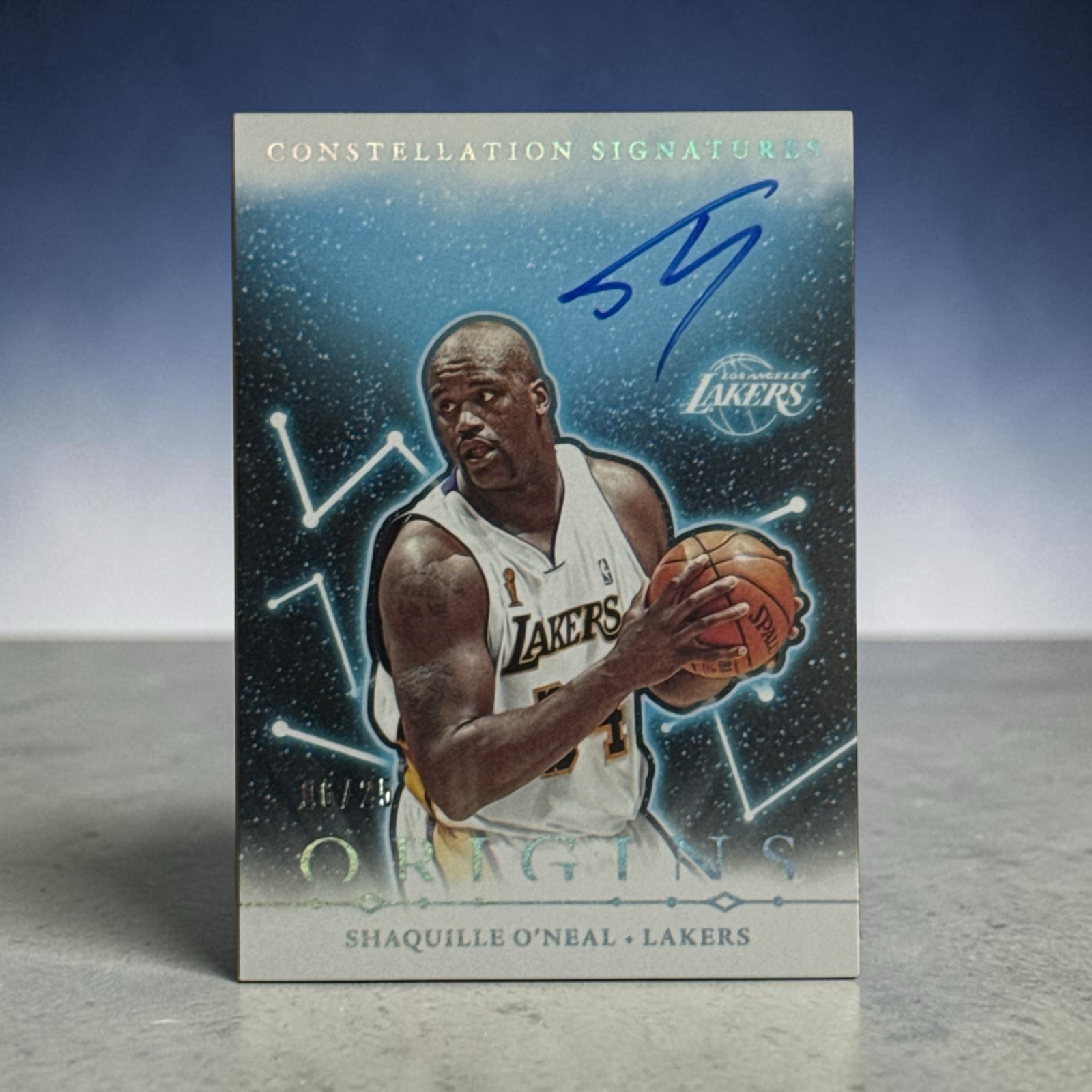 2024-25 Panini Origins – Constellations Signatures Shaquille O’Neal #CS-1 /25