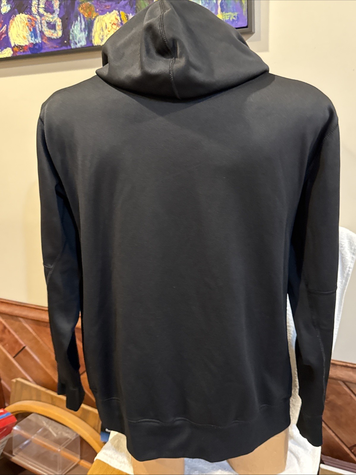SWEET Georgia Bulldogs Men’s Sz XL Black Nike Hooded Sweatshirt, VERY NICE-LOOK!