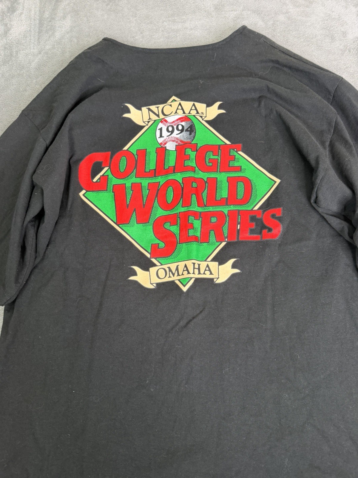 Vintage 1994 NCAA College World Series Jersey Men’s Size XL Black