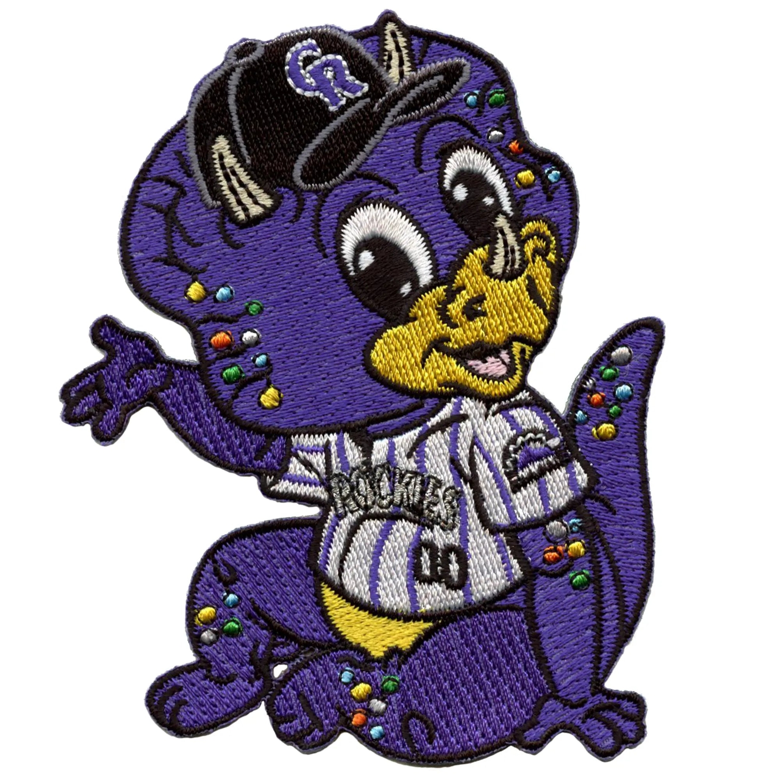 Colorado Rockies Team Baby Mascot ‘Dinger’ Self-Adhesive Patch