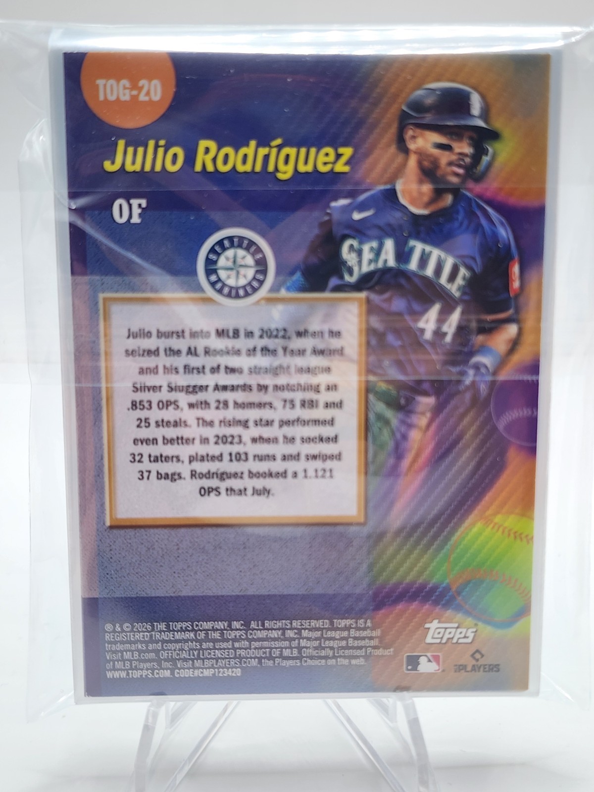 2026 Topps Titans Of The Game Set TOG1-TOG20 Ohtani Judge Witt Trout