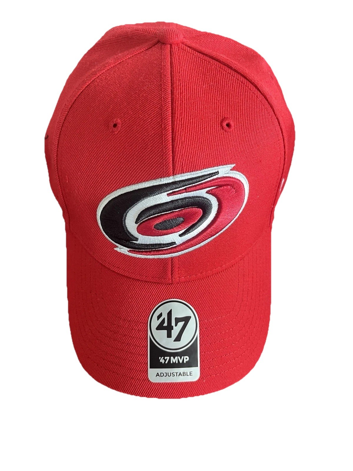 Carolina Hurricanes Cap ’47 Brand MVP Red Adjustable Hat NHL Hockey OSFA NWT