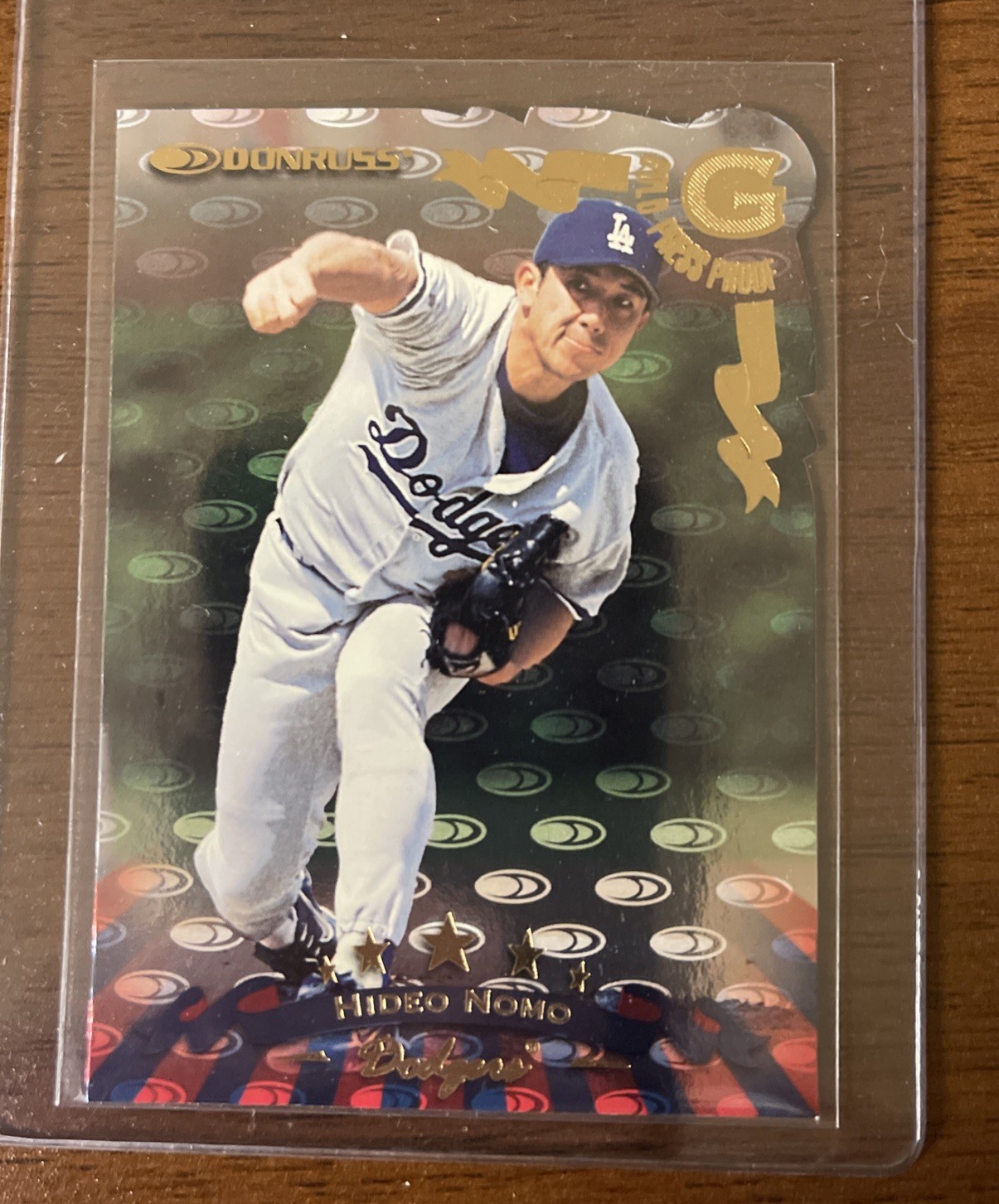 1998 Donruss Press Proof Gold /500 Hideo Nomo #103 Los Angeles Dodgers