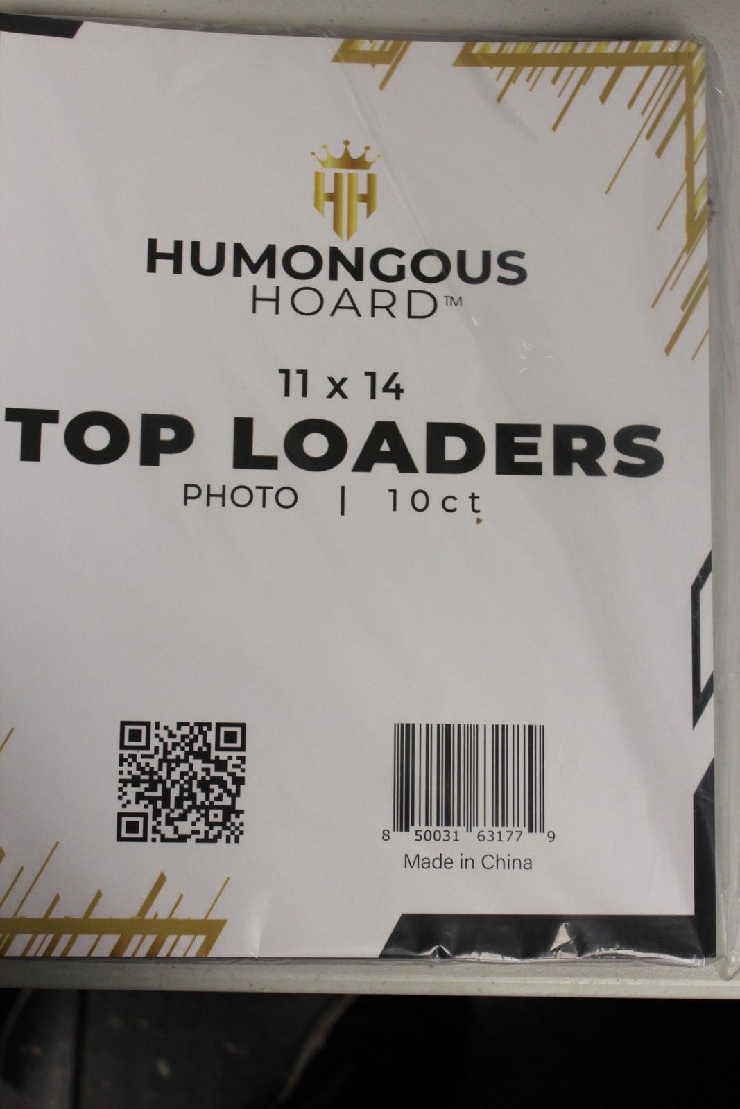 (100) 11 x 14 Humongous Hoard Photo Top Loader Case