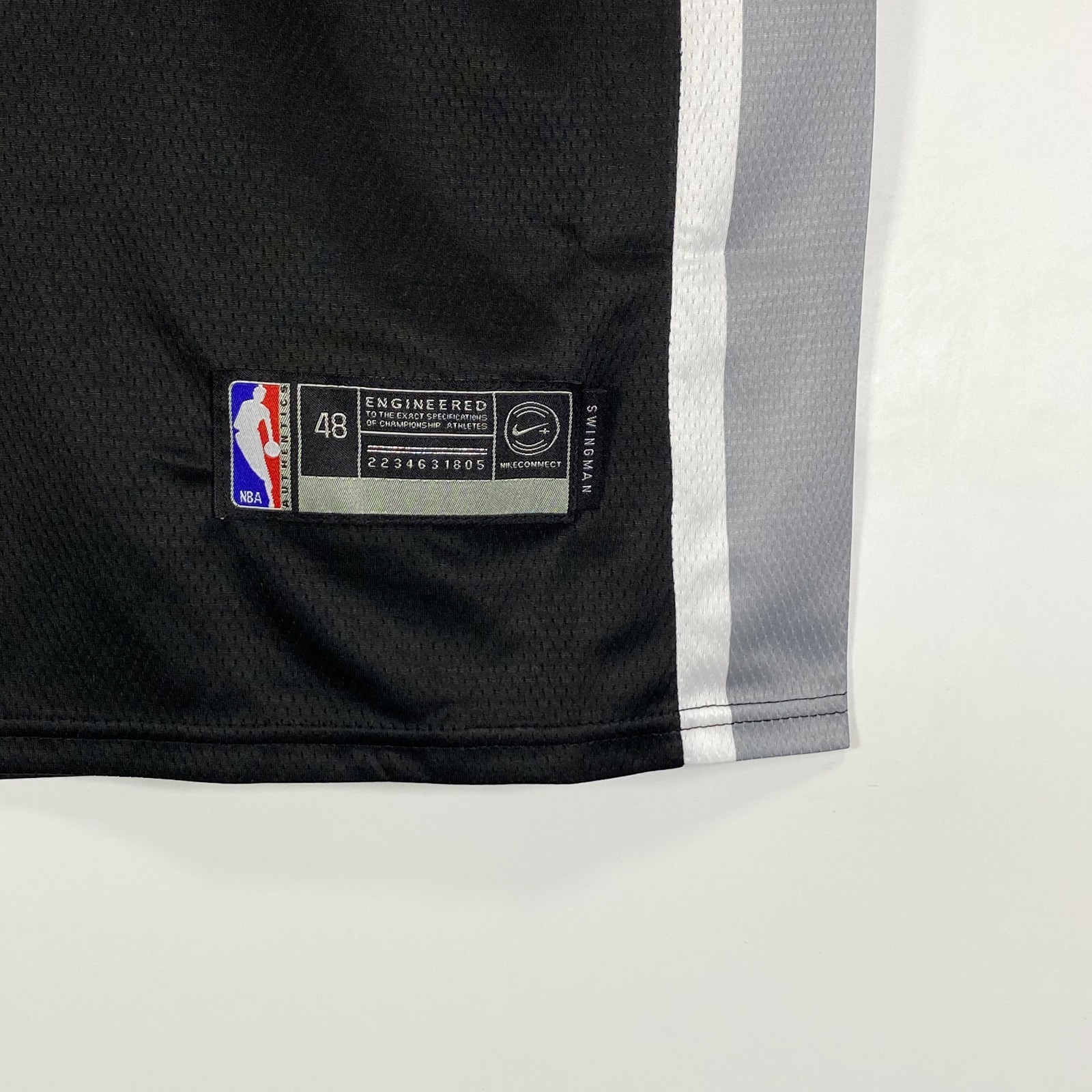 Stephon Castle #5 San Antonio Spurs Stitched Basketball Jersey Black S-2XL