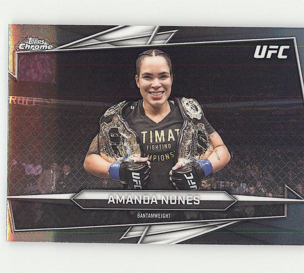 2026 Topps Chrome UFC #195 Amanda Nunes