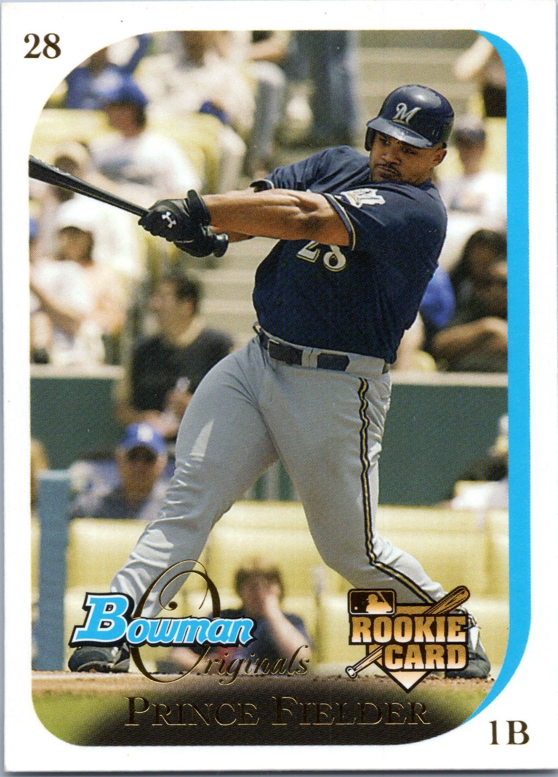 2006 Bowman Originals Prince Fielder RC #51 Milwaukee Brewers