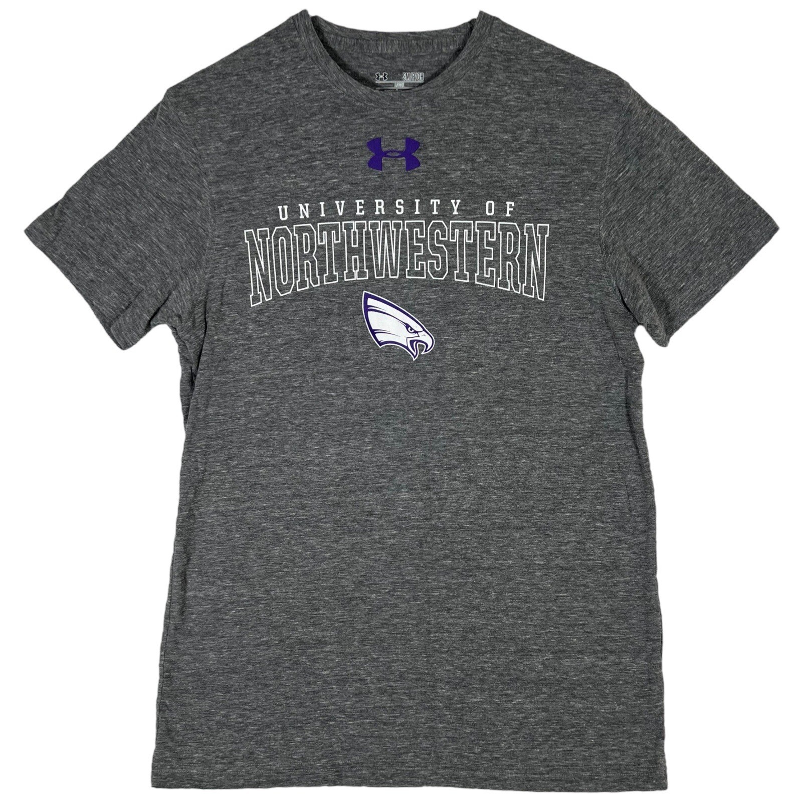 Under Armour University Of Northwestern Shirt Women’s Size Small Gray Tennis