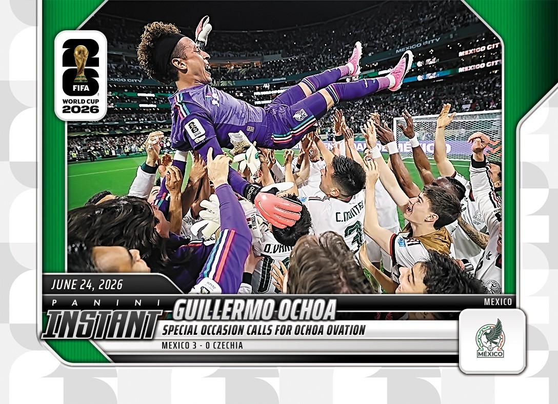 Guillermo Ochoa 2026 Panini Instant FIFA World Cup #120 Mexico Presale