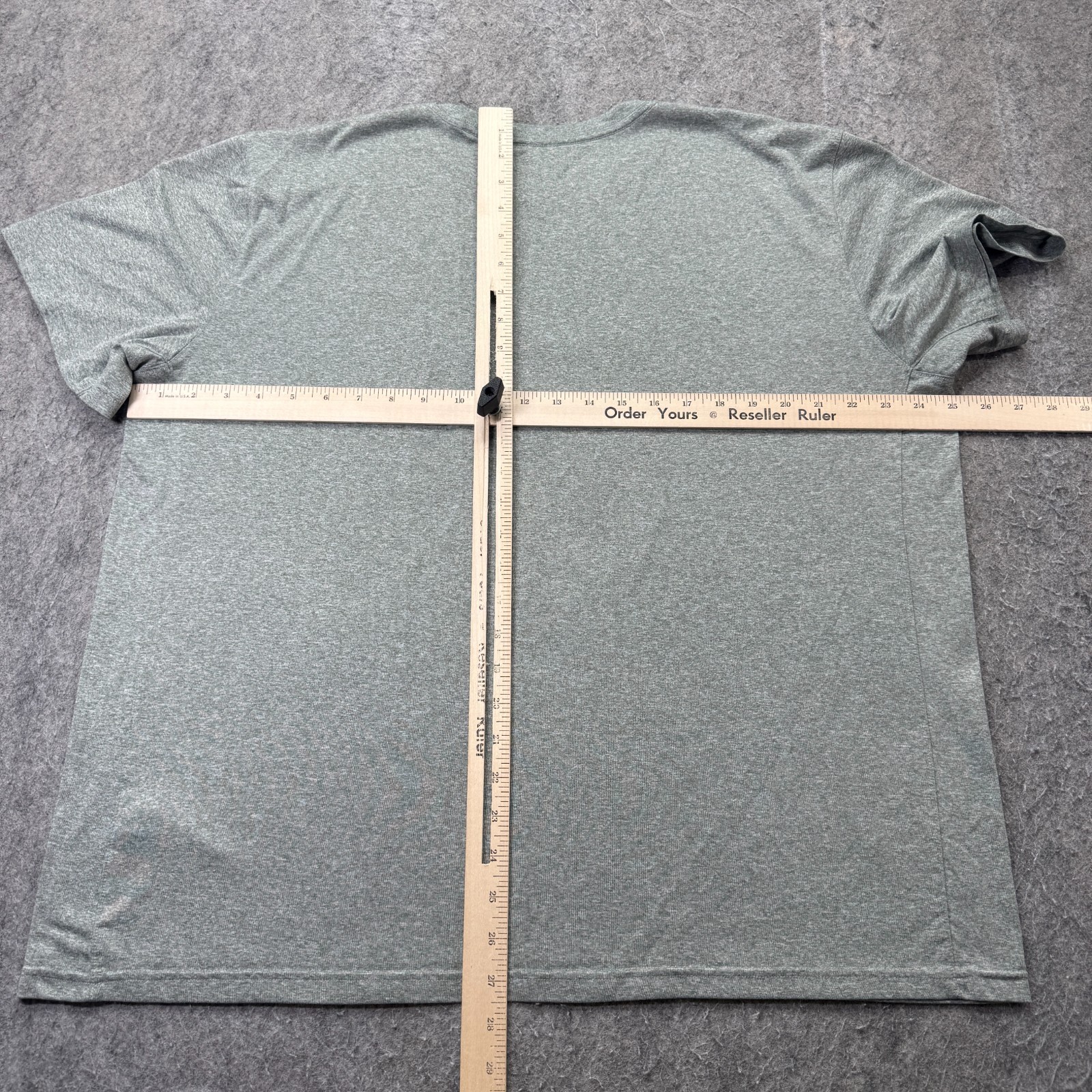 Georgia Bulldogs Nike Performance Shirt Men 2XL Gray DRI-FIT Crew Neck T-Shirt
