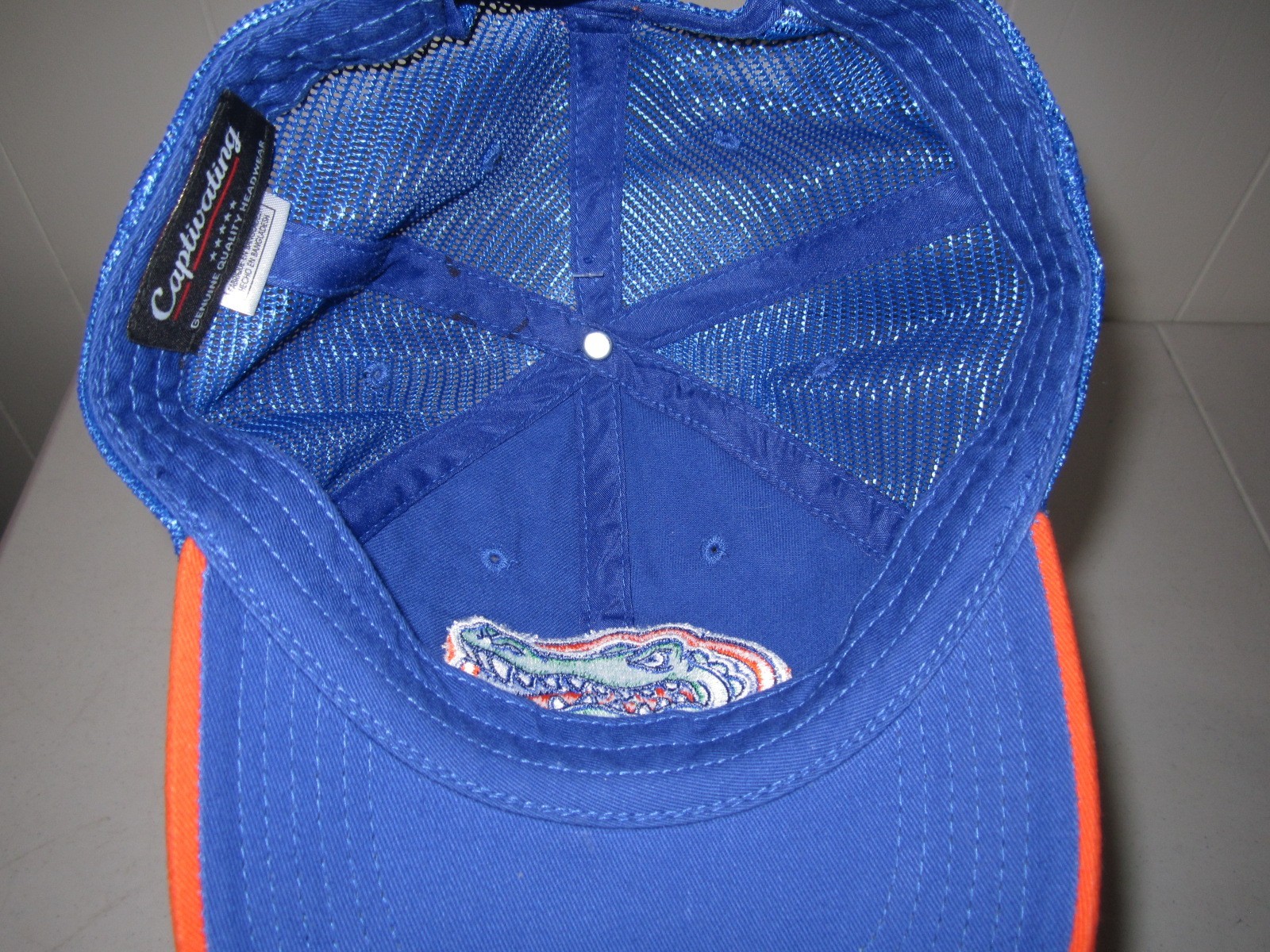 VTG NCAA University Of Florida Gators Adjustable Captivating Mesh Snapback Hat