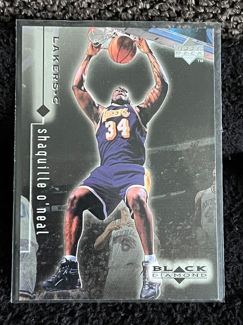1998-99 UPPER DECK BLACK DIAMOND SHAQUILLE O’NEAL LAKERS