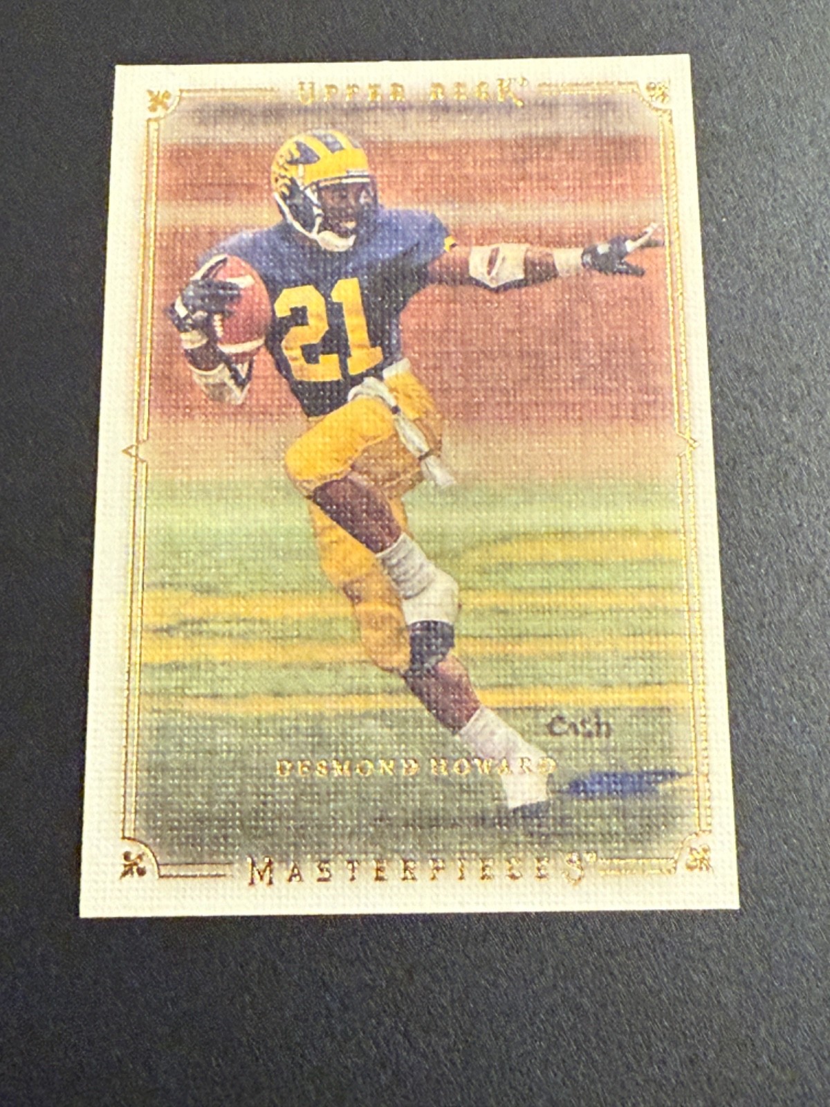 2008 Upper Deck Masterpieces Desmond Howard #19