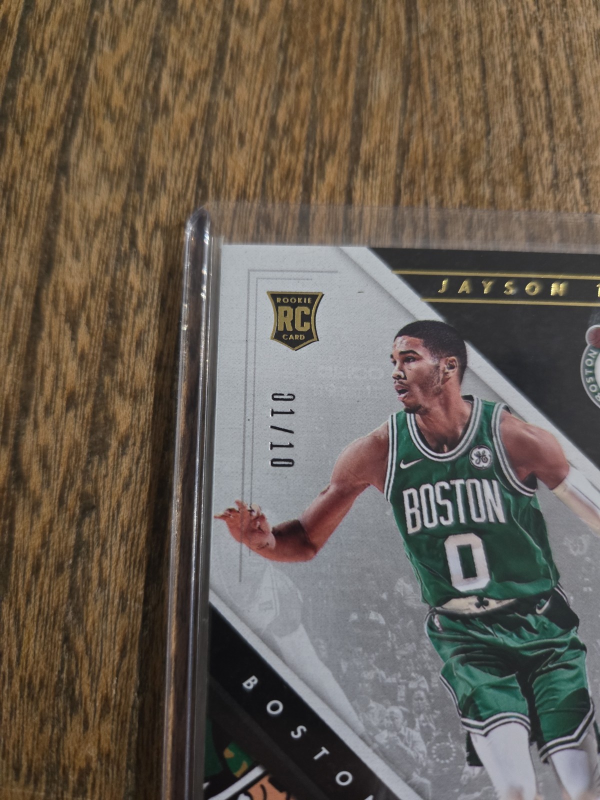 2017 Panini Chronicles Jayson Tatum Rookie 1/10 GOLD Artist Proof Parallel 1.2C