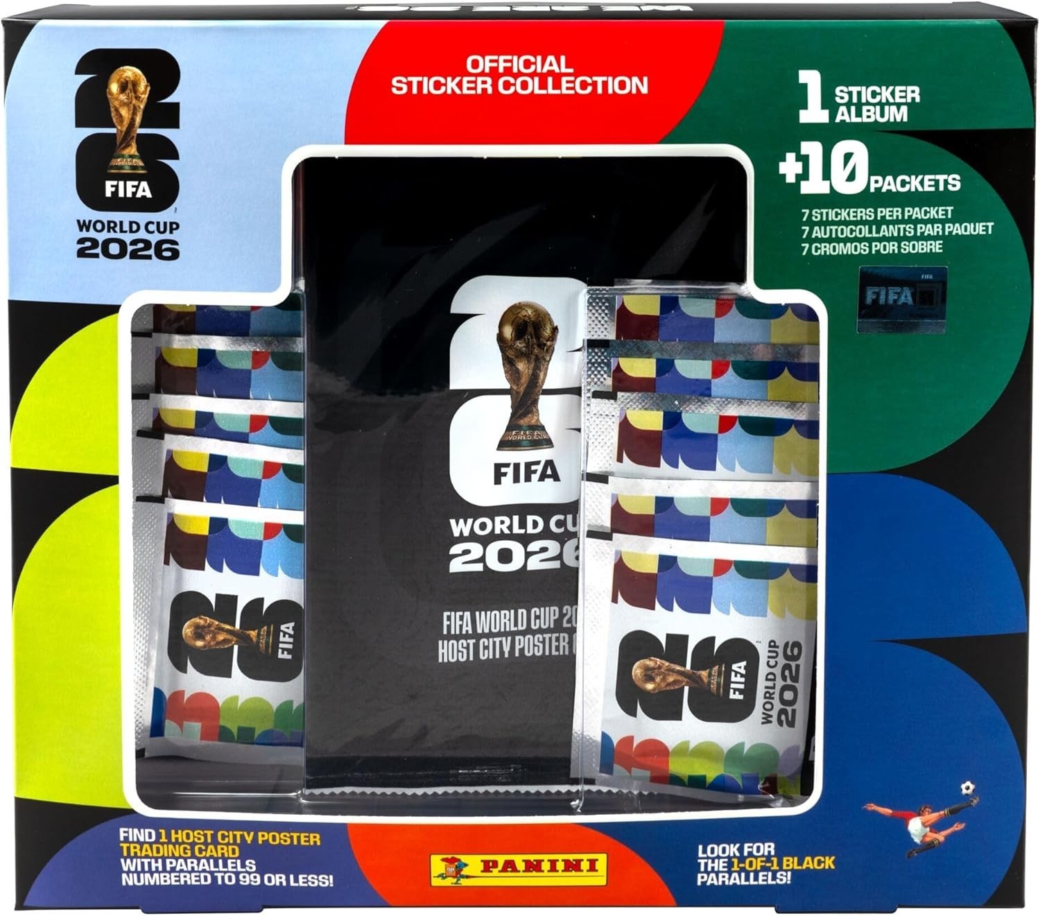 FIFA World Cup 2026™ Official Sticker Collection – 10 Pack Box
