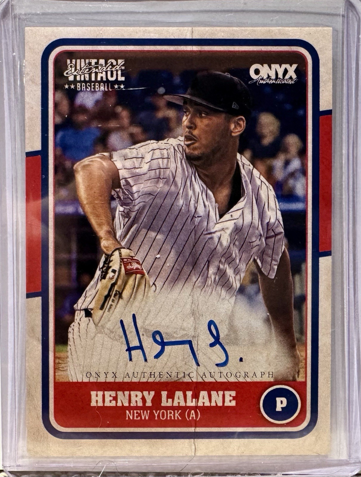2025 Vintage Onyx On Card Auto Lot Alford, McMillan, Lalane, Jenkins, Bailey