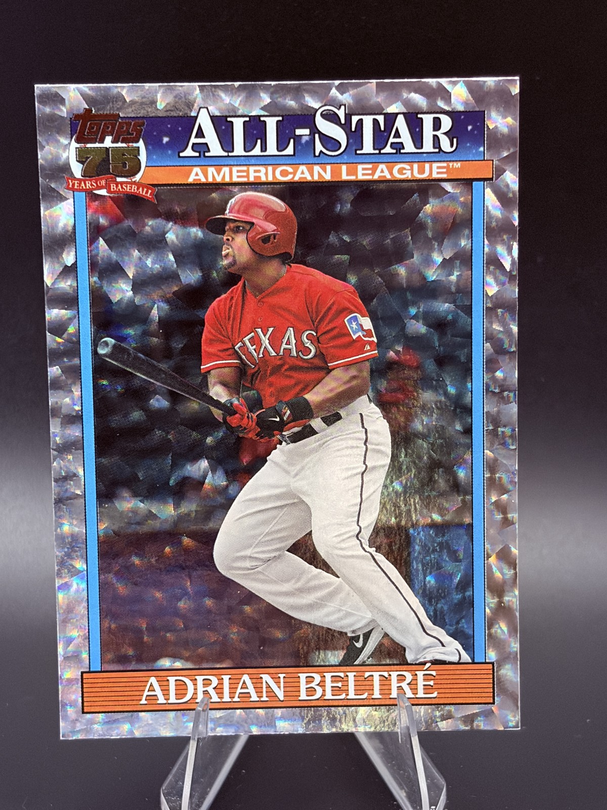 Adrian Beltre 2026 Topps 1991 Topps Baseball 35th All-Stars Crackle Foil Rangers
