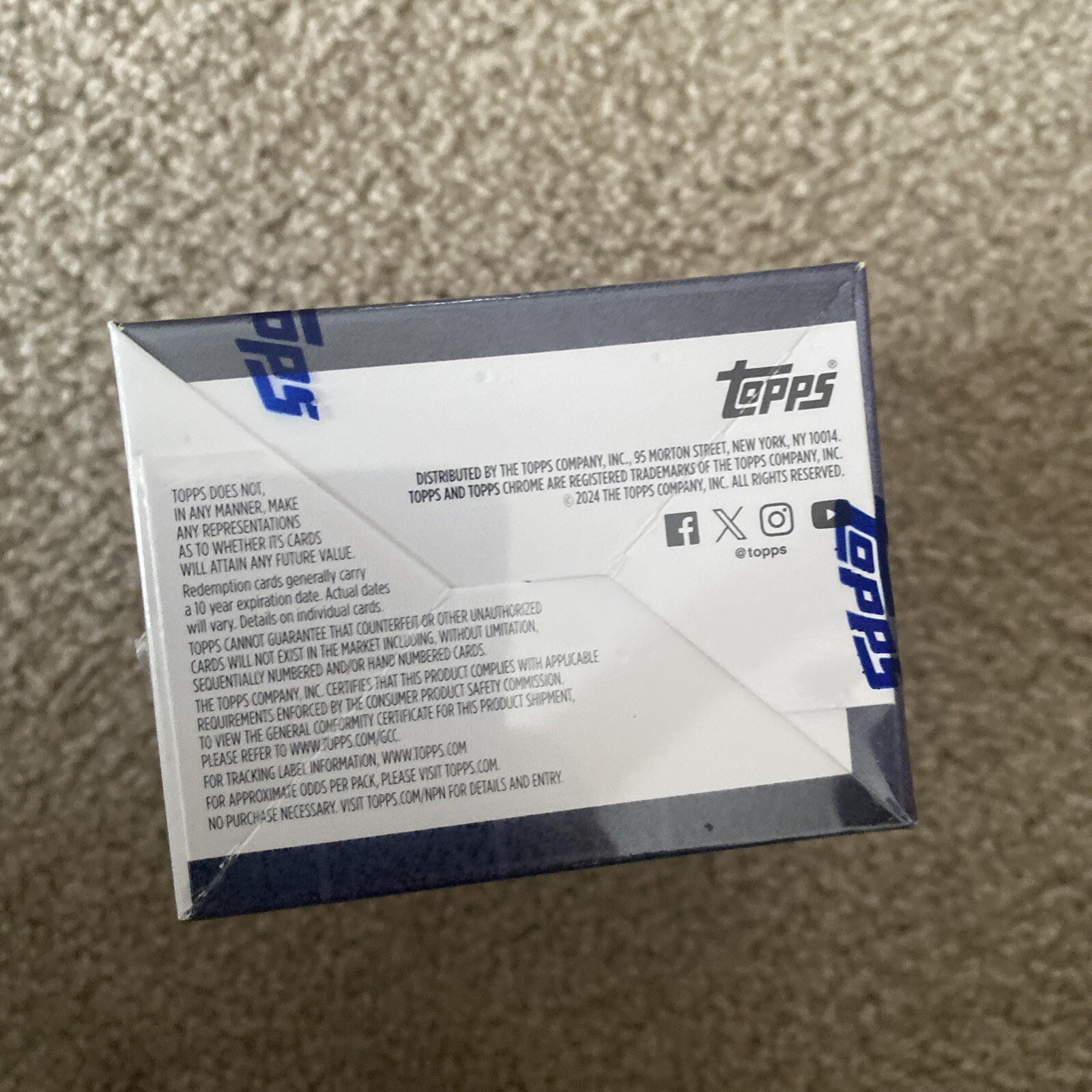 2024 TOPPS CHROME NFL FOOTBALL BLASTER VALUE BOX FACTORY SEALED In Stock
