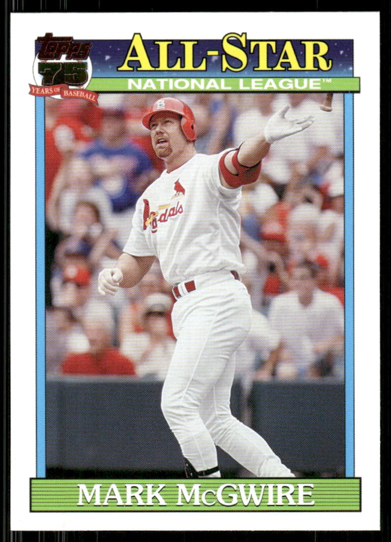 2026 Topps ’91 Topps All-Stars #91AS44 Mark McGwire – BB