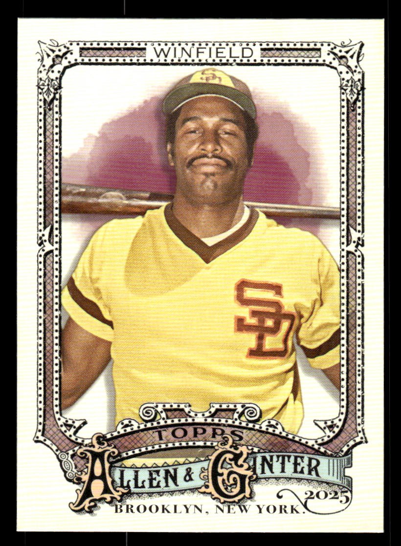 2025 Topps Allen & Ginter #151 Dave Winfield Card San Diego Padres