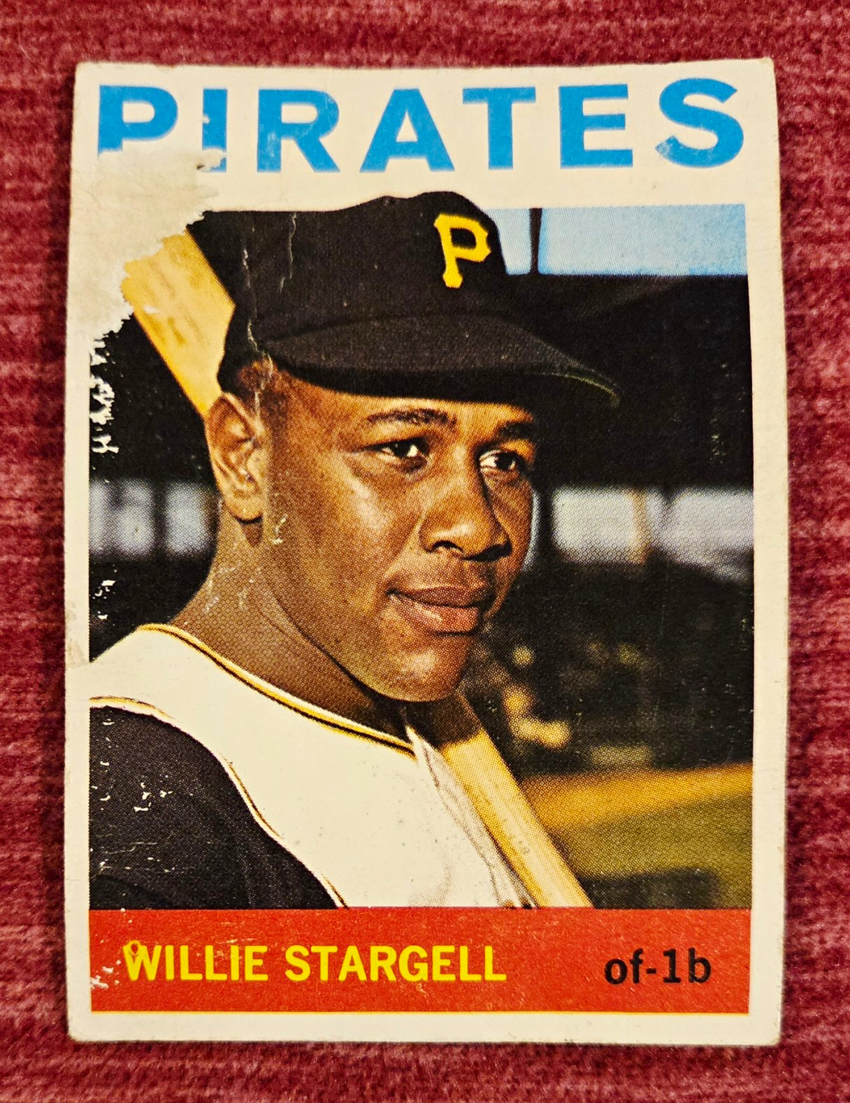 1964 Topps Willie Stargell #342 – Pittsburgh Pirates (HOF)