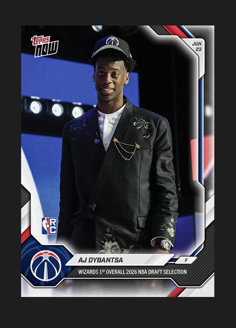 AJ Dybantsa 1st OVERALL PICK IN 2026 NBA DRAFT Chance At 1/1 AUTO*Presale