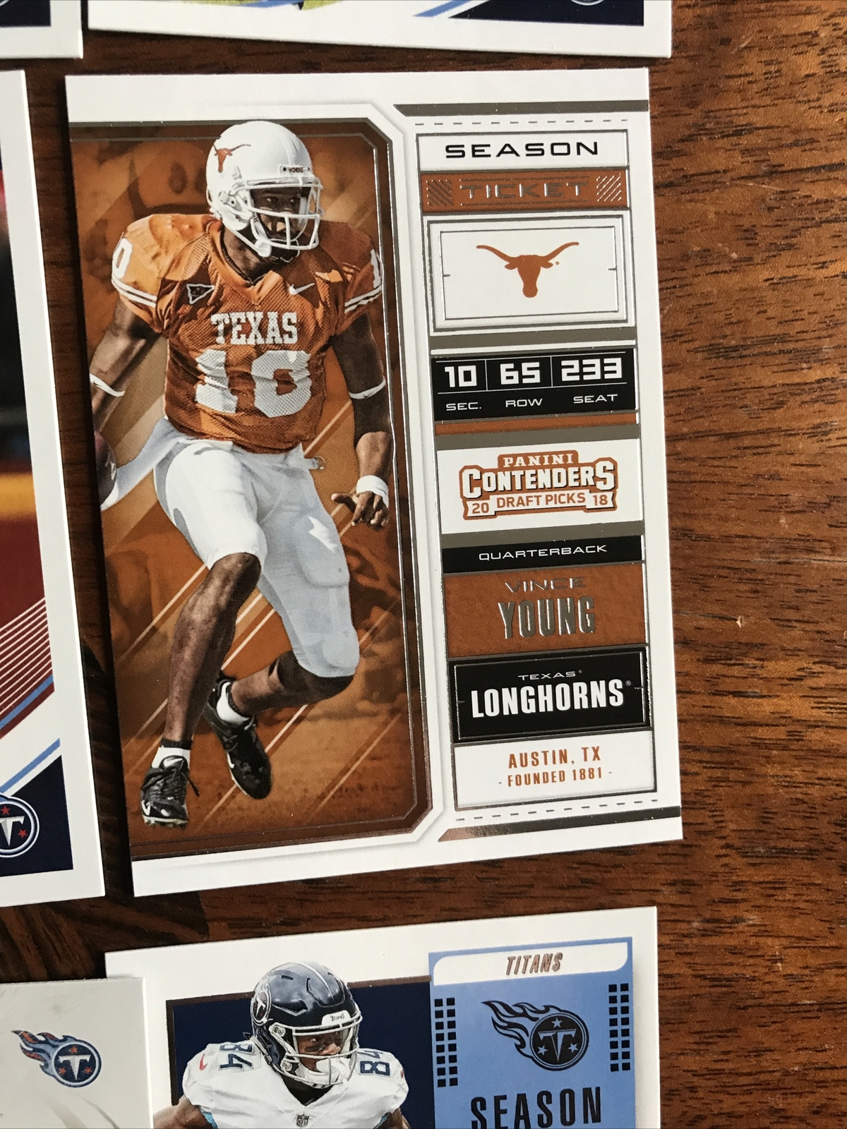 Tennessee Titans Card Lot Includes Henry, Tannehill, AJ Brown, Moon Option #1