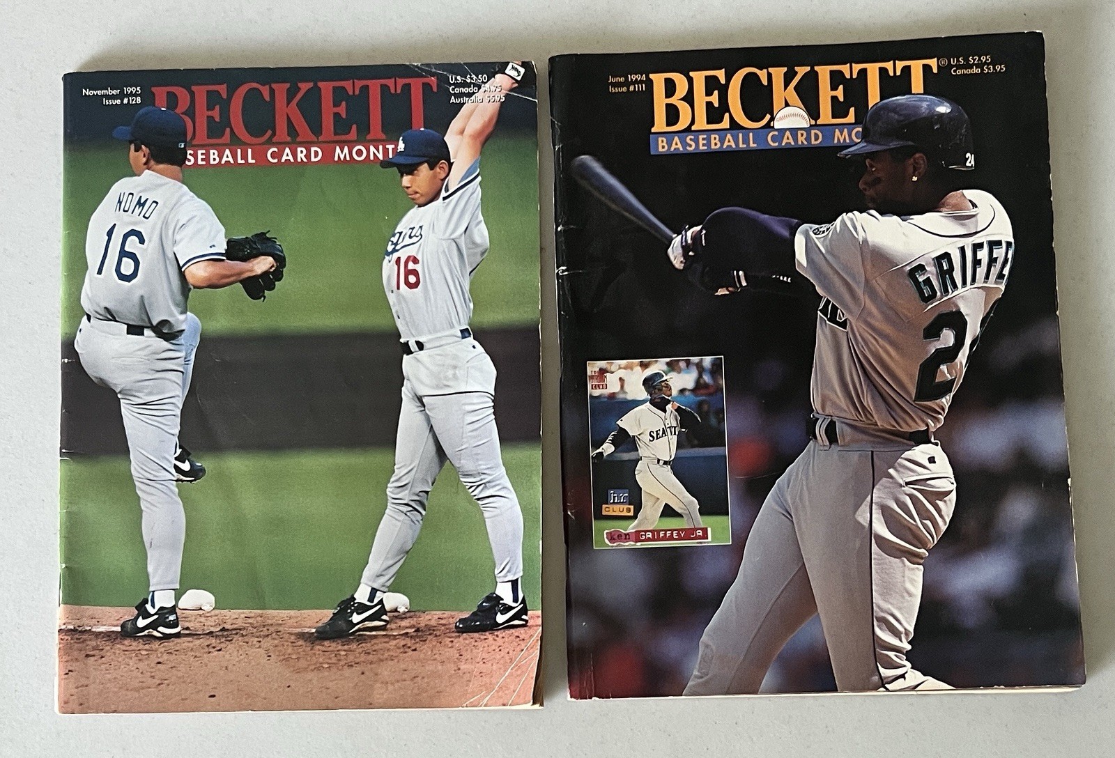 Beckett Baseball Card Monthly Magazines
