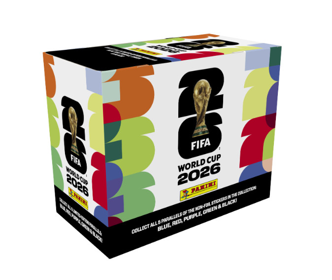 FIFA World Cup 2026 Panini Stickers Box – 25/50 packs