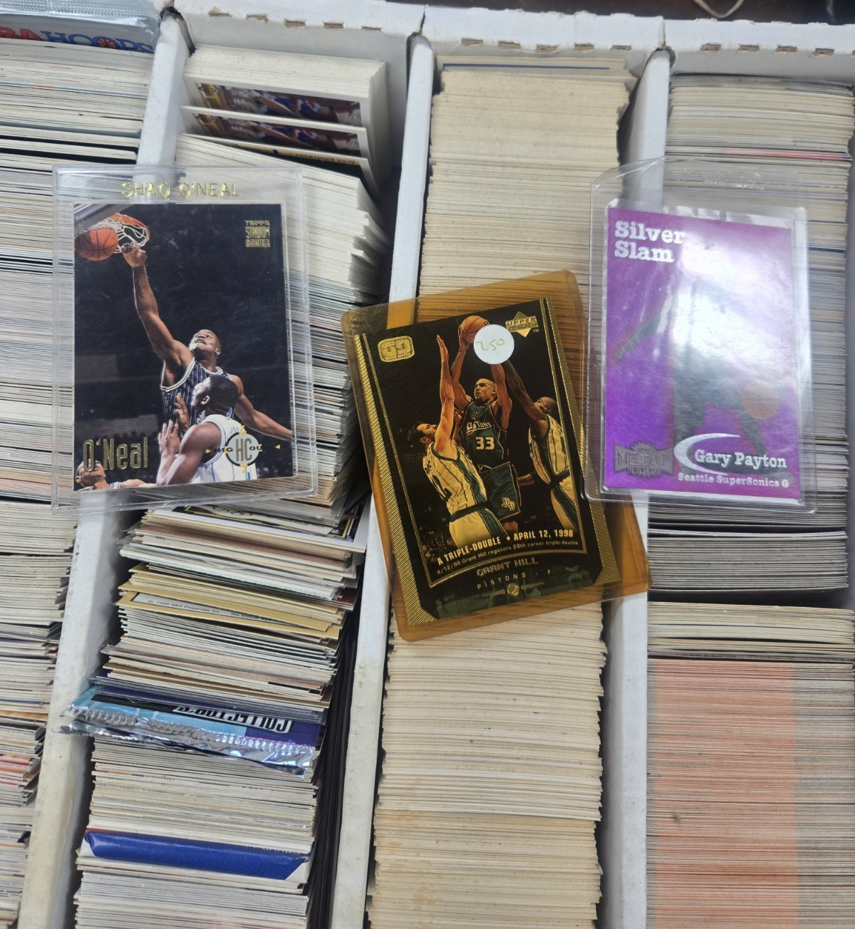 5,000 Basketball Card Lot – 80 90s 00s Bulk – Chrome Promo Inserts – MJ Reprint