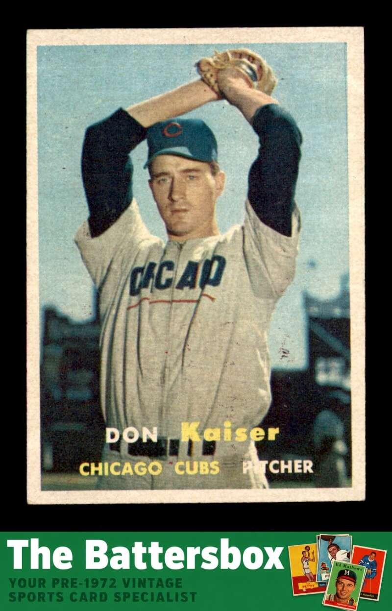 1957 Topps #134 Don Kaiser EXMT/EXMT+ X3777339
