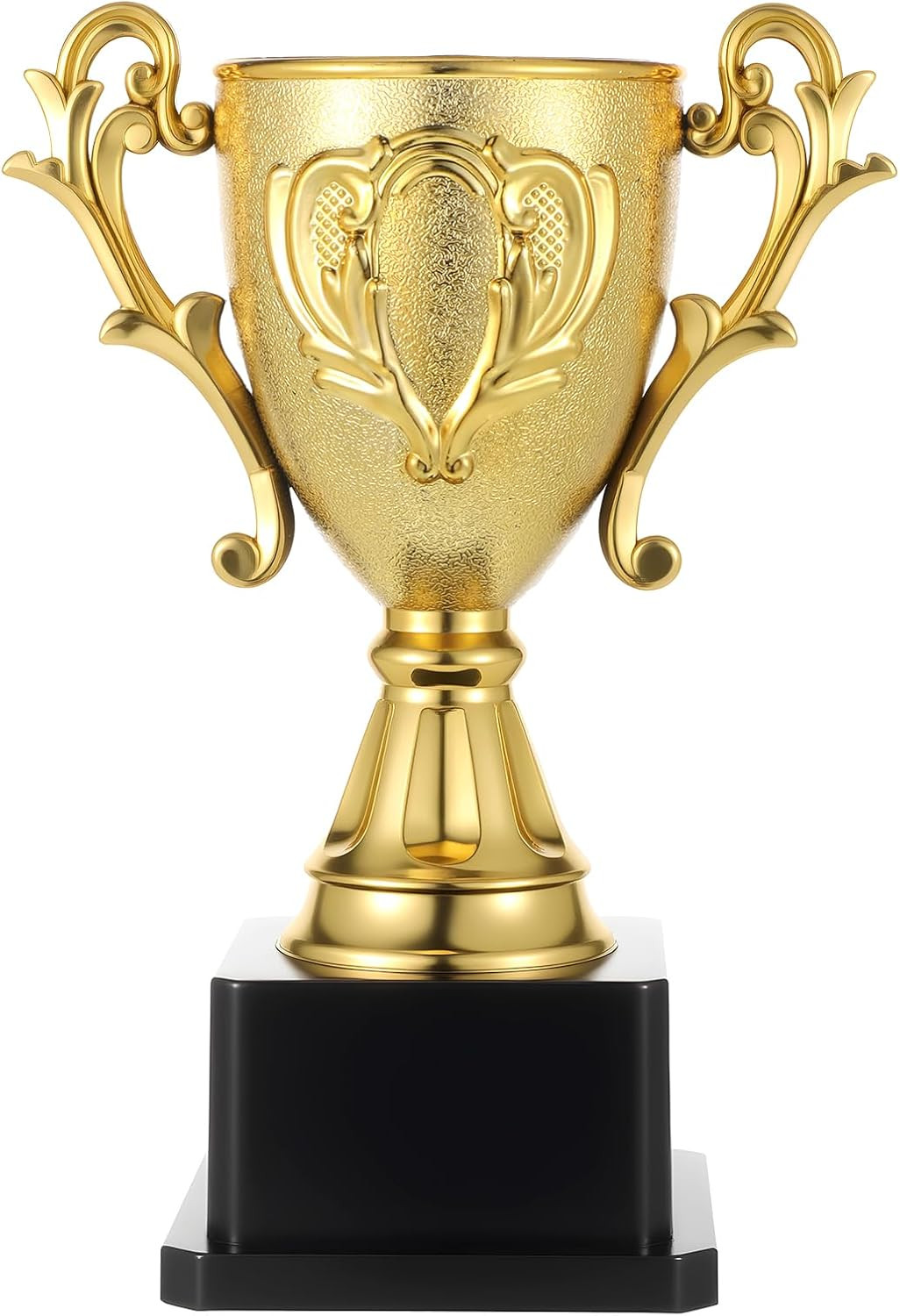 Plastic Gold Trophy Cup, Golden Trophies Trophy Cup for Sports Footabll Competit