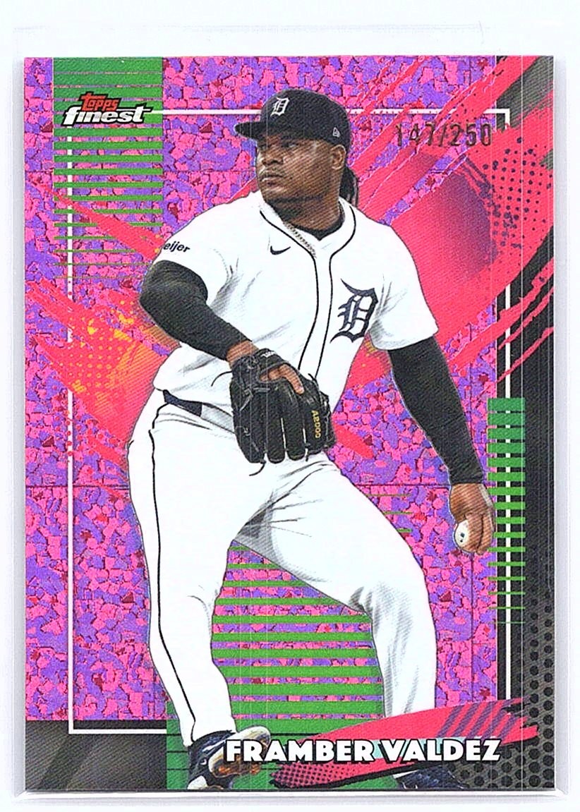 2026 Finest #203 Nathan Eovaldi Pink Mini-Diamond Refractors #/250