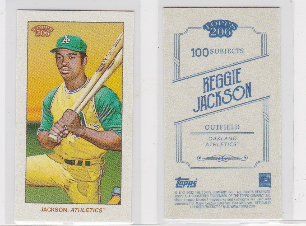 1986-2026 Topps Panini Fleer Upper Deck REGGIE JACKSON Choose Your Card HOF