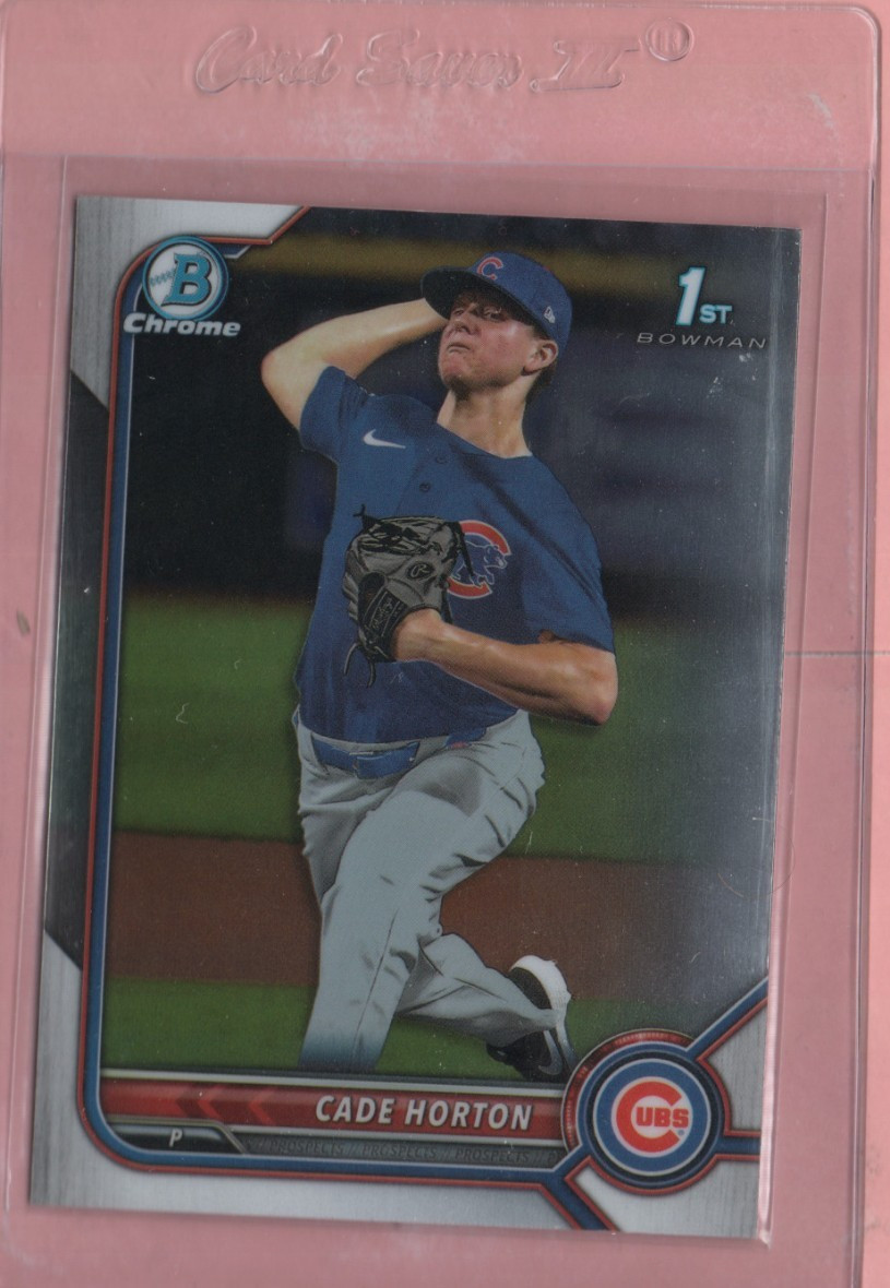CADE HORTON 2022 Bowman Draft #BD193 Color Variation Options / Chrome