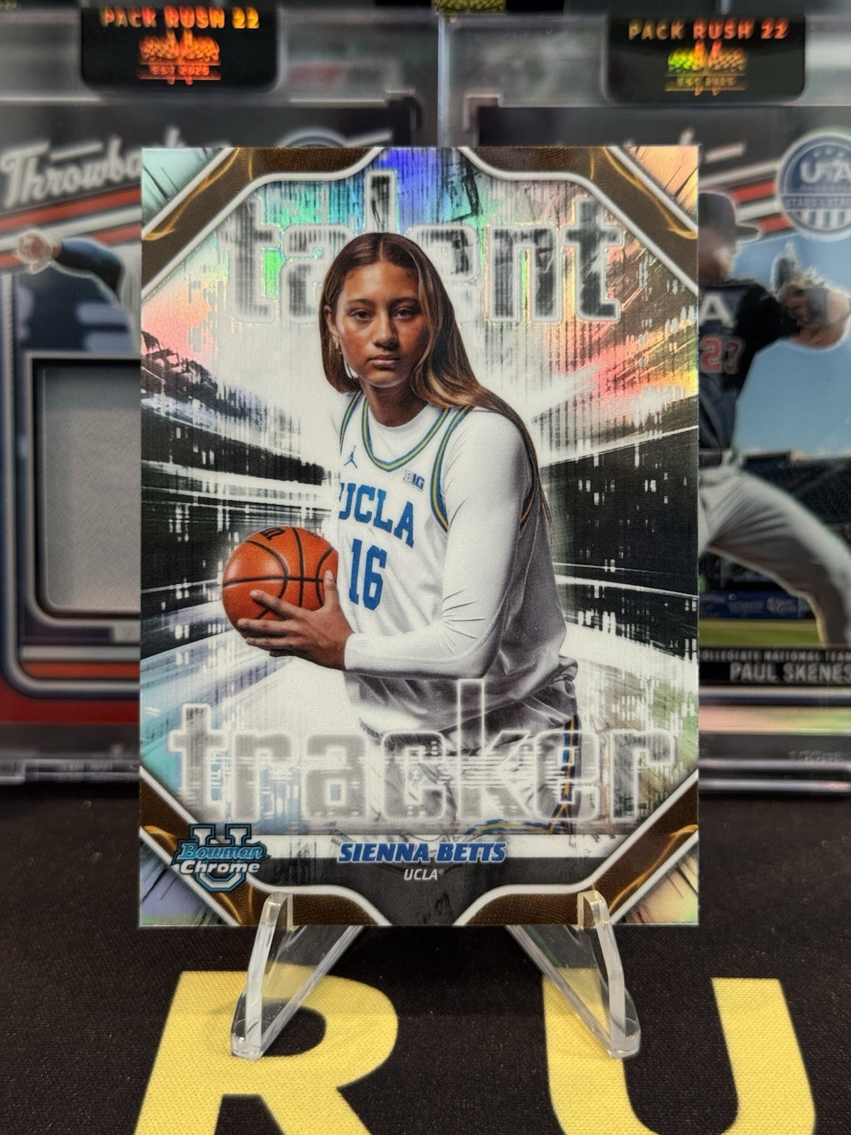 2025-26 Bowman Basketball – Sienna Betts Talent Tracker Refractor #TT-6 -UCLA