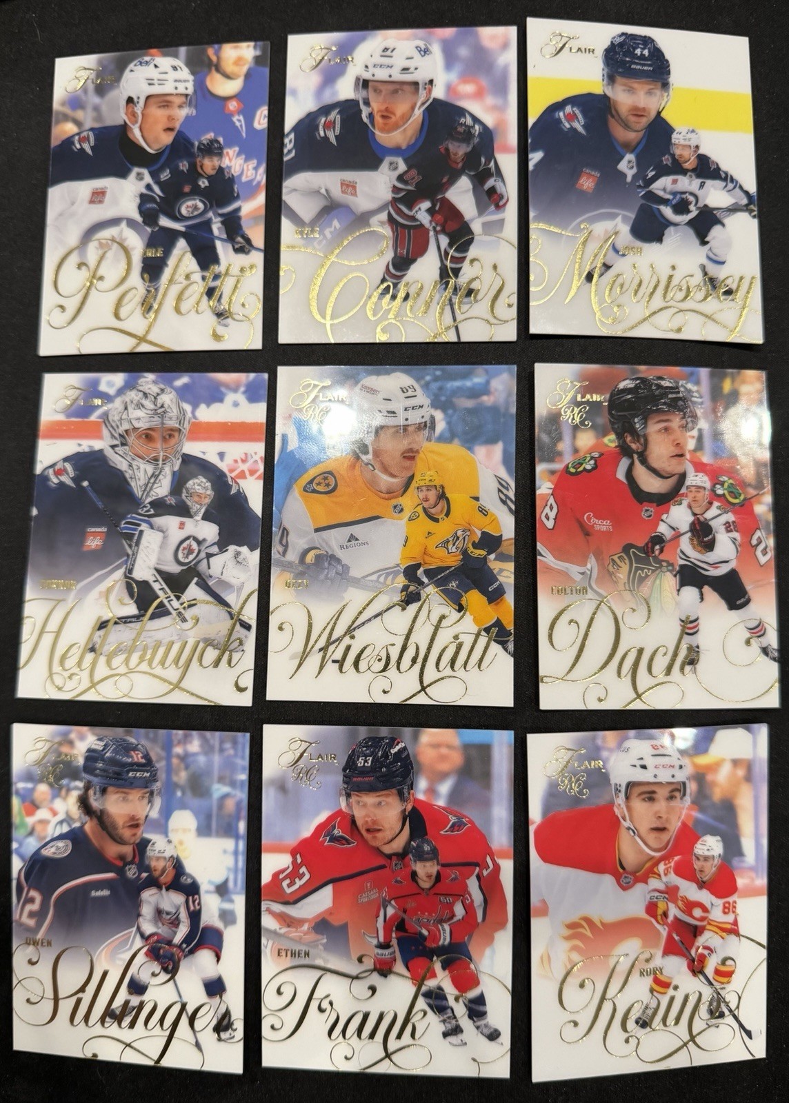 2025-26 Upper Deck Flair Hockey – Set Builder #1-200 w/ Rookies – You Pick!