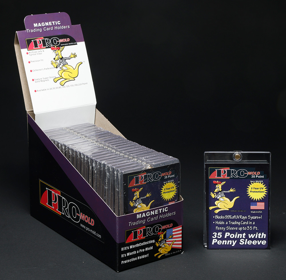 25x Pro Mold MH35S 1st Gen w/ Sleeve 35pt Magnetic Card Holder One Touch