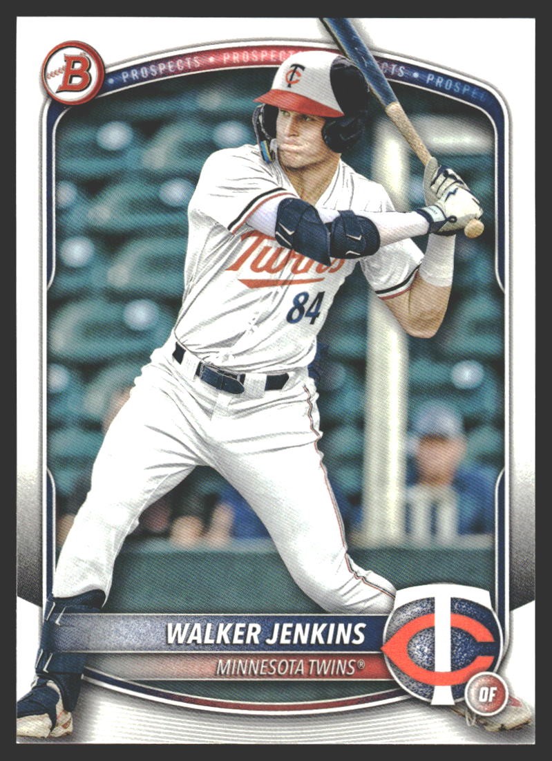 Walker Jenkins #BP-1 2025 Bowman Prospects Minnesota Twins