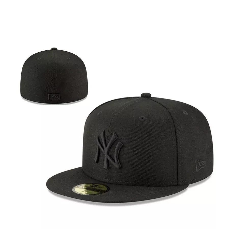 Men’s New York NYY MLB Yankees Basic 59FIFTY Fitted Cap 5950 Baseball Hat IN BOX